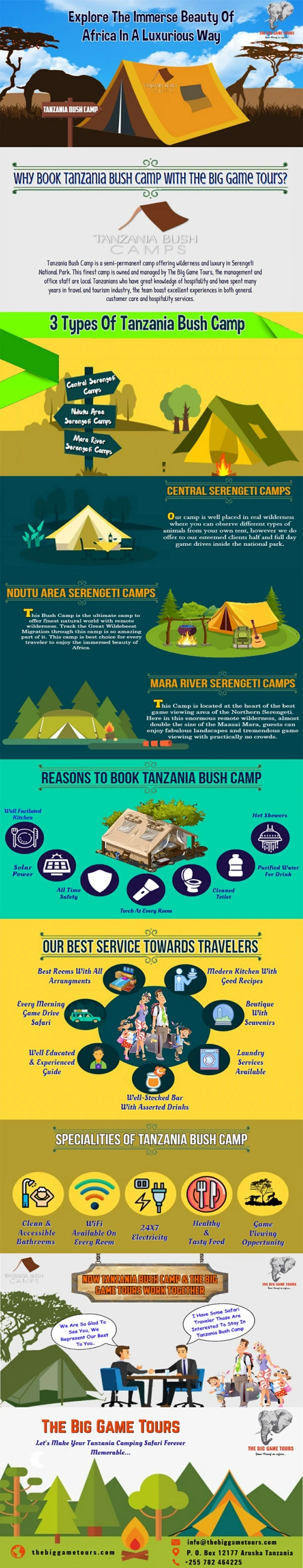 Why Book Tanzania Bush Camp With The Big Game Tour
