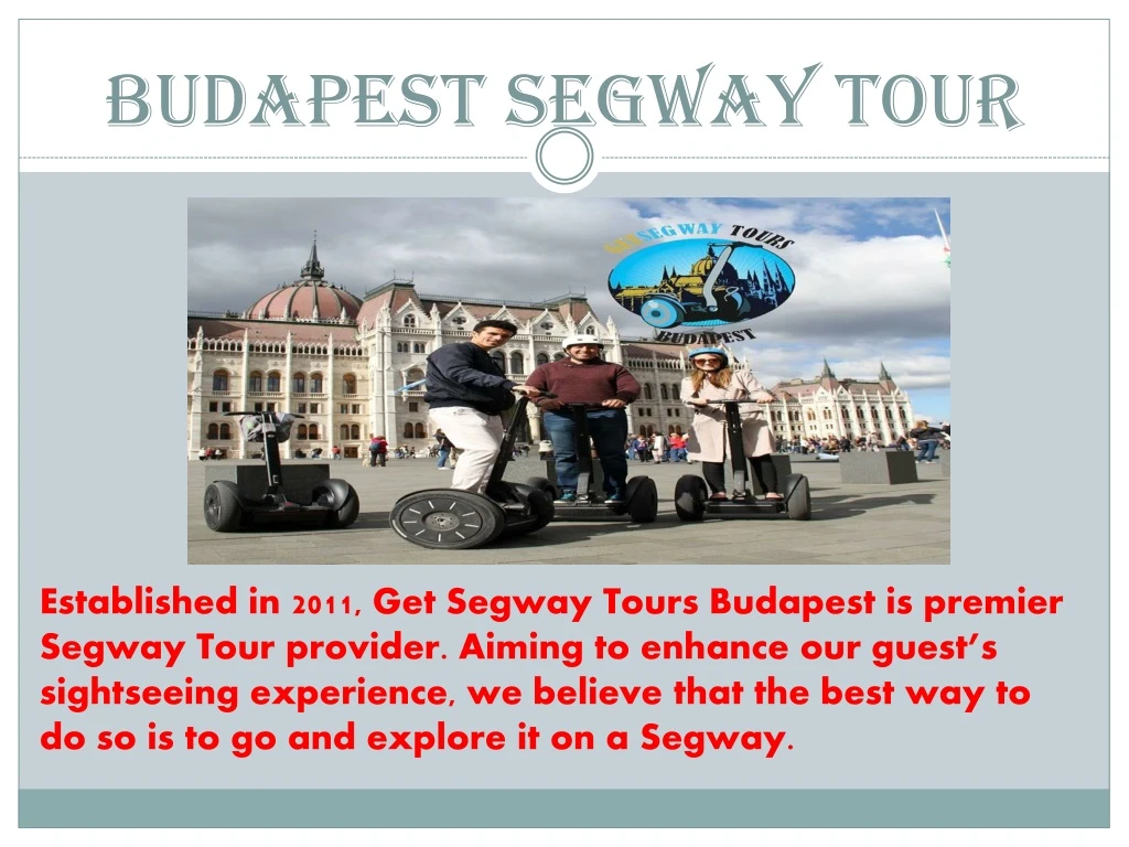 budapest segway tour