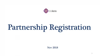 Partnership Firm Registration | Partnership Firm Registration Documents Required - slide 1