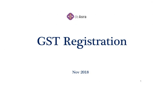 What Is GST | Procedure To Register Under GST | GST Documents