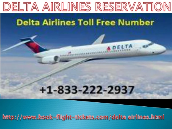 Delta Airlines Toll-Free Number 1-(833)-222-2937