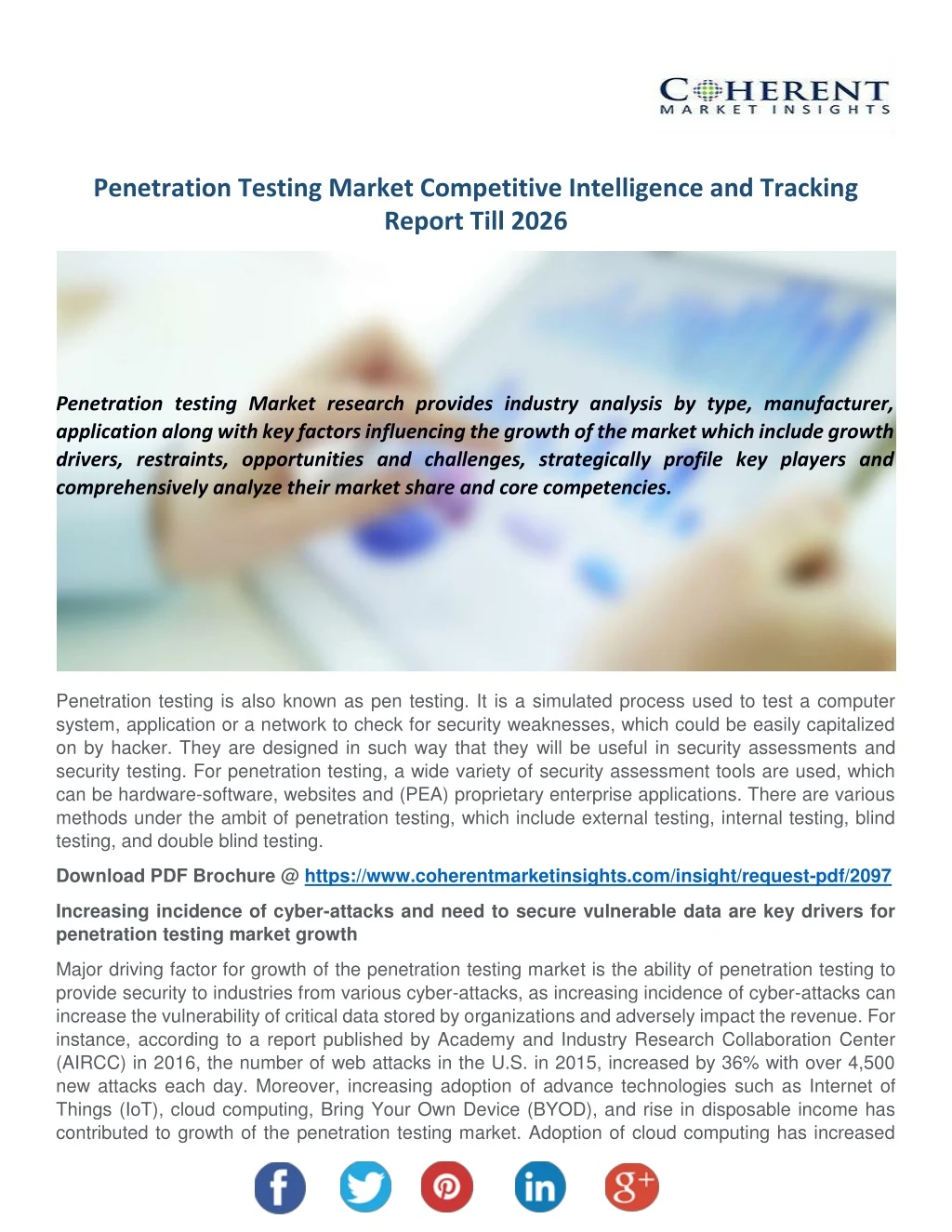 penetration testing market competitive