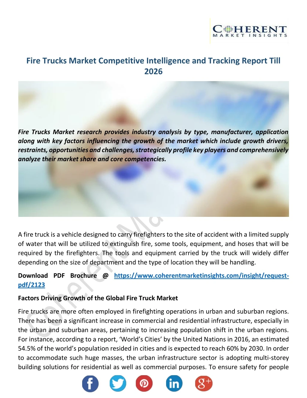 fire trucks market competitive intelligence