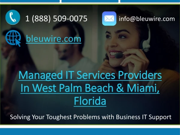 Managed IT Services Providers In West Palm Beach & Miami Florida