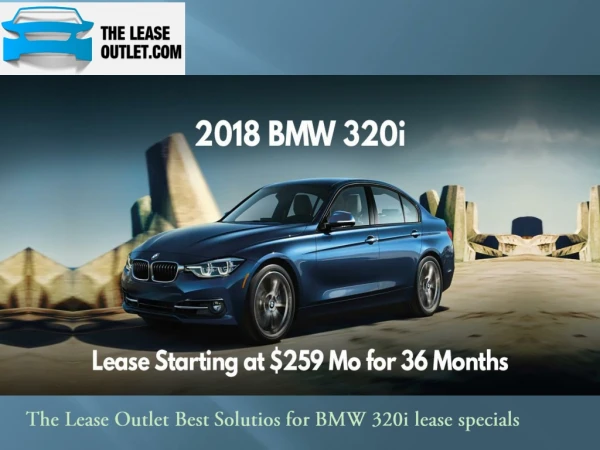 BMW 320i lease specials