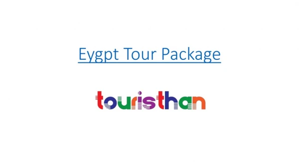 Egypt, North-East Tour Packages Africa