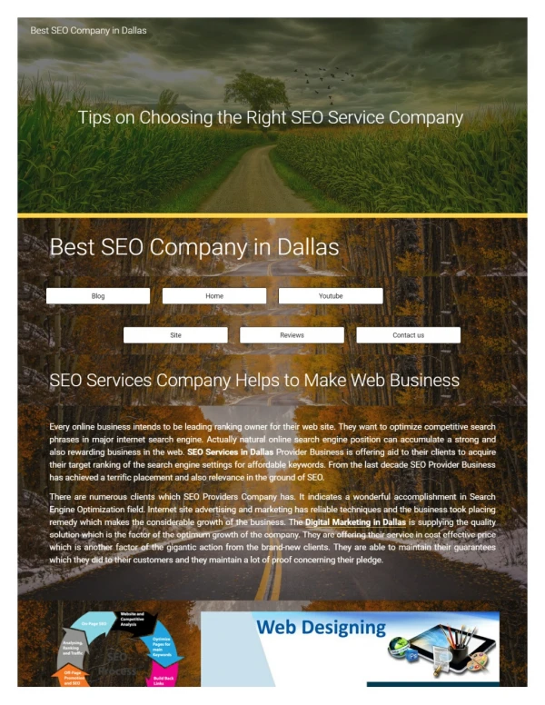 The Best SEO Service Providers