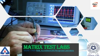 Environmental Testing lab in delhi | luminaries products testing labs in delhi - slide 1