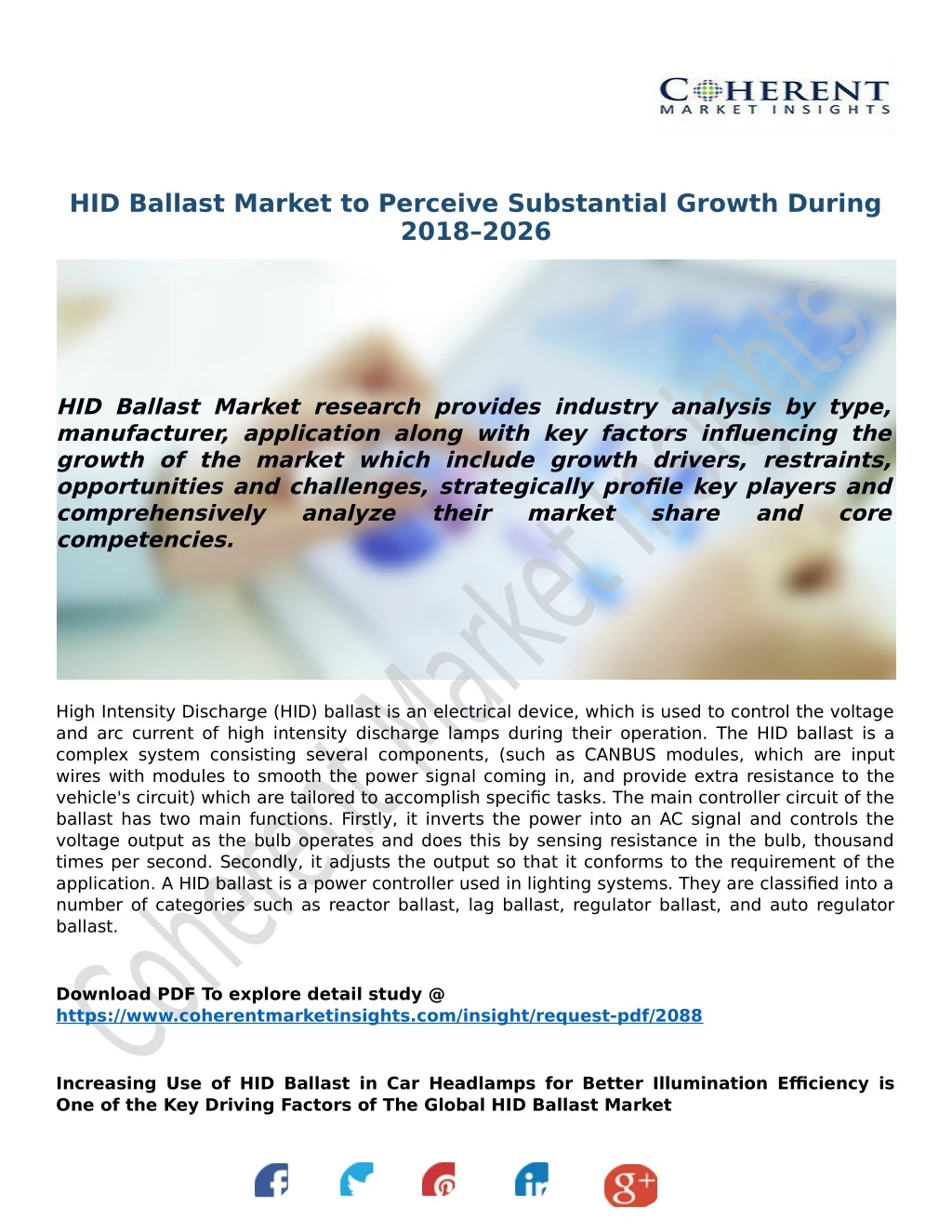 hid ballast market to perceive substantial growth