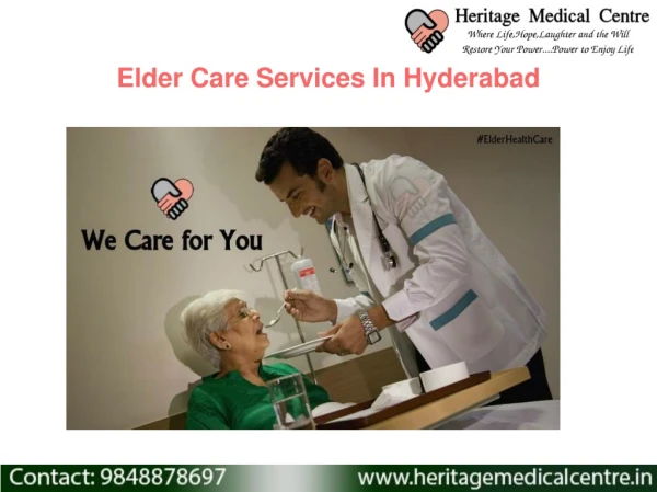 Elderly Home Care Services In Hyderabad