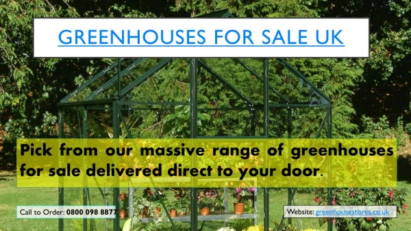 Greenhouses for Sale UK||greenhousestores.co.uk||448000988877