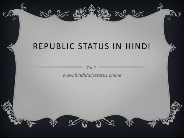 republic day status