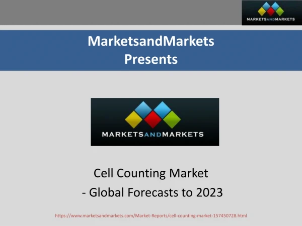 Cell Counting Market: Drivers, Restraints, Opportunities, & Challenges