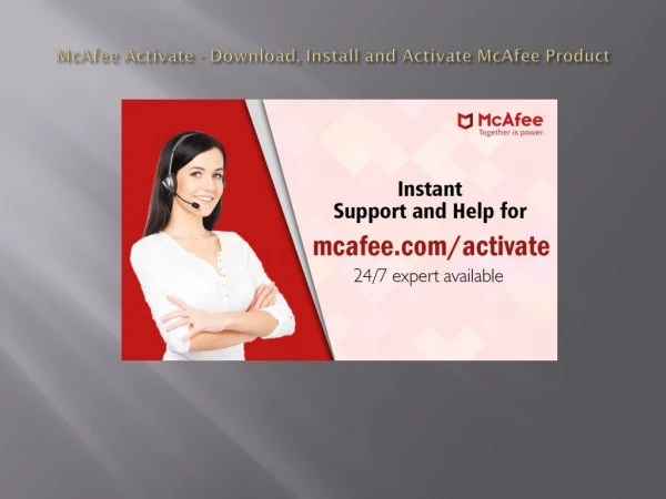 mcafee activate download install and activate mcafee product