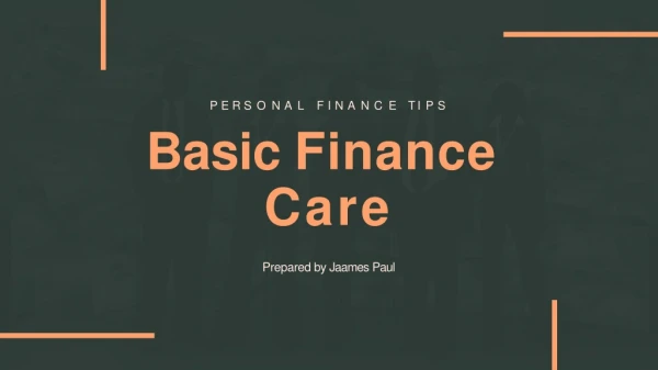 Personal Finance Tips & Facts
