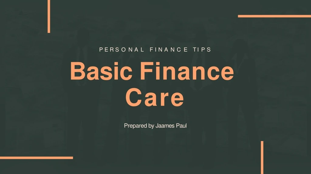 basic finance care