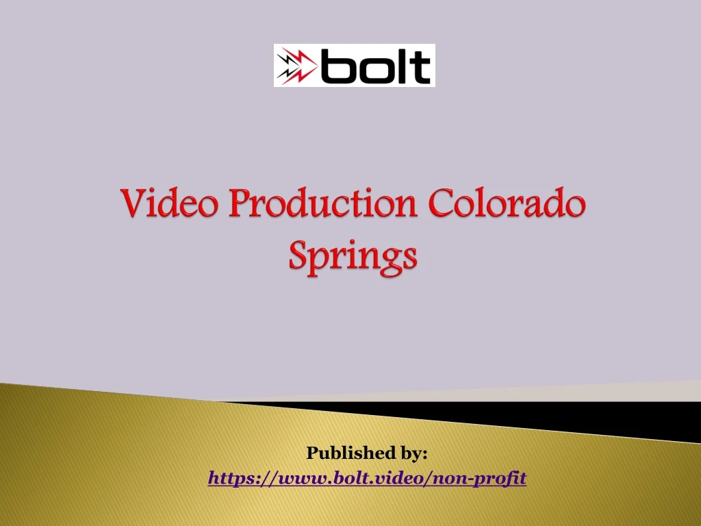 video production colorado springs