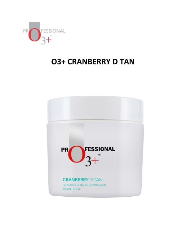 O3 Cranberry D tan