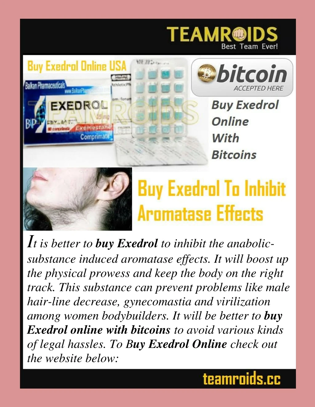 i t is better to buy exedrol to inhibit
