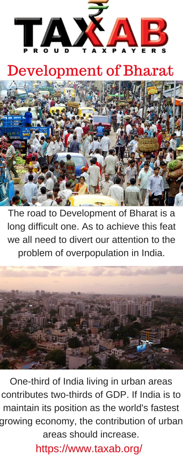 Development of Bharat, Overpopulation in India | TAXAB