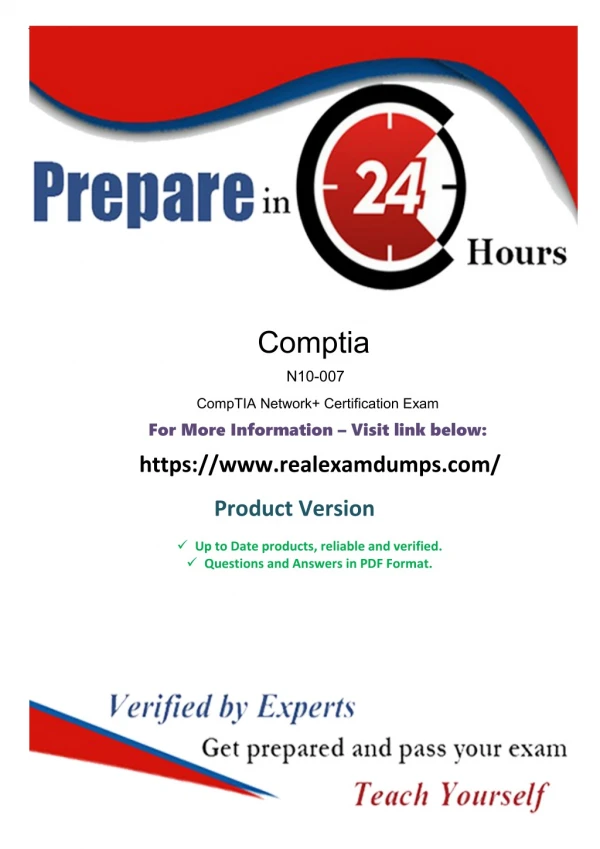 CompTIA N10-007 Exam Best Study Guide - N10-007 Exam Questions Answers