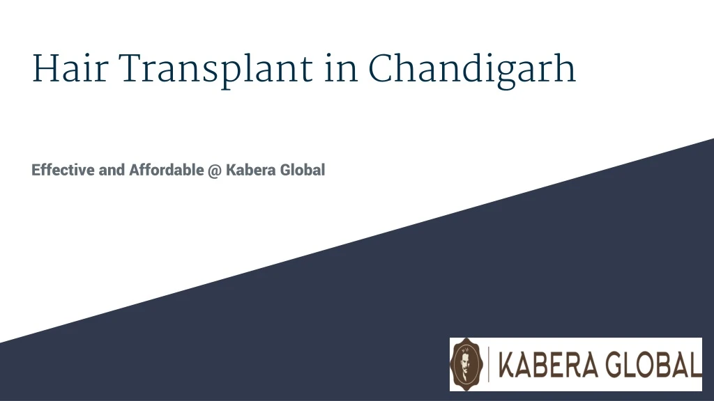 hair transplant in chandigarh