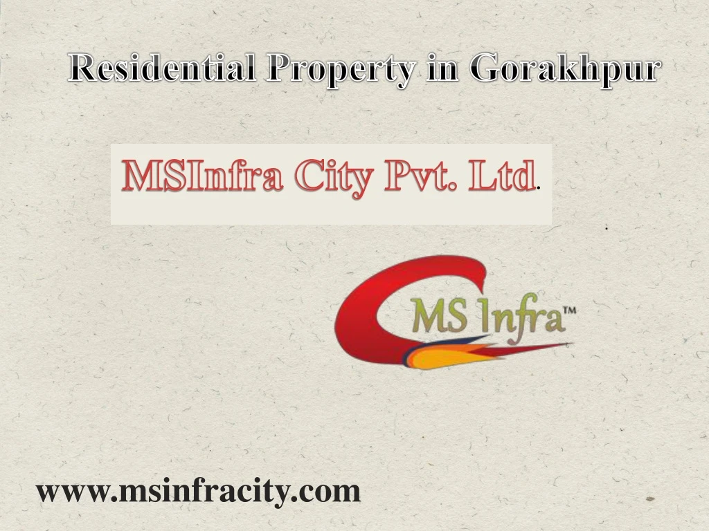 residential property in gorakhpur