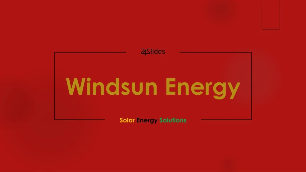 windsun energy