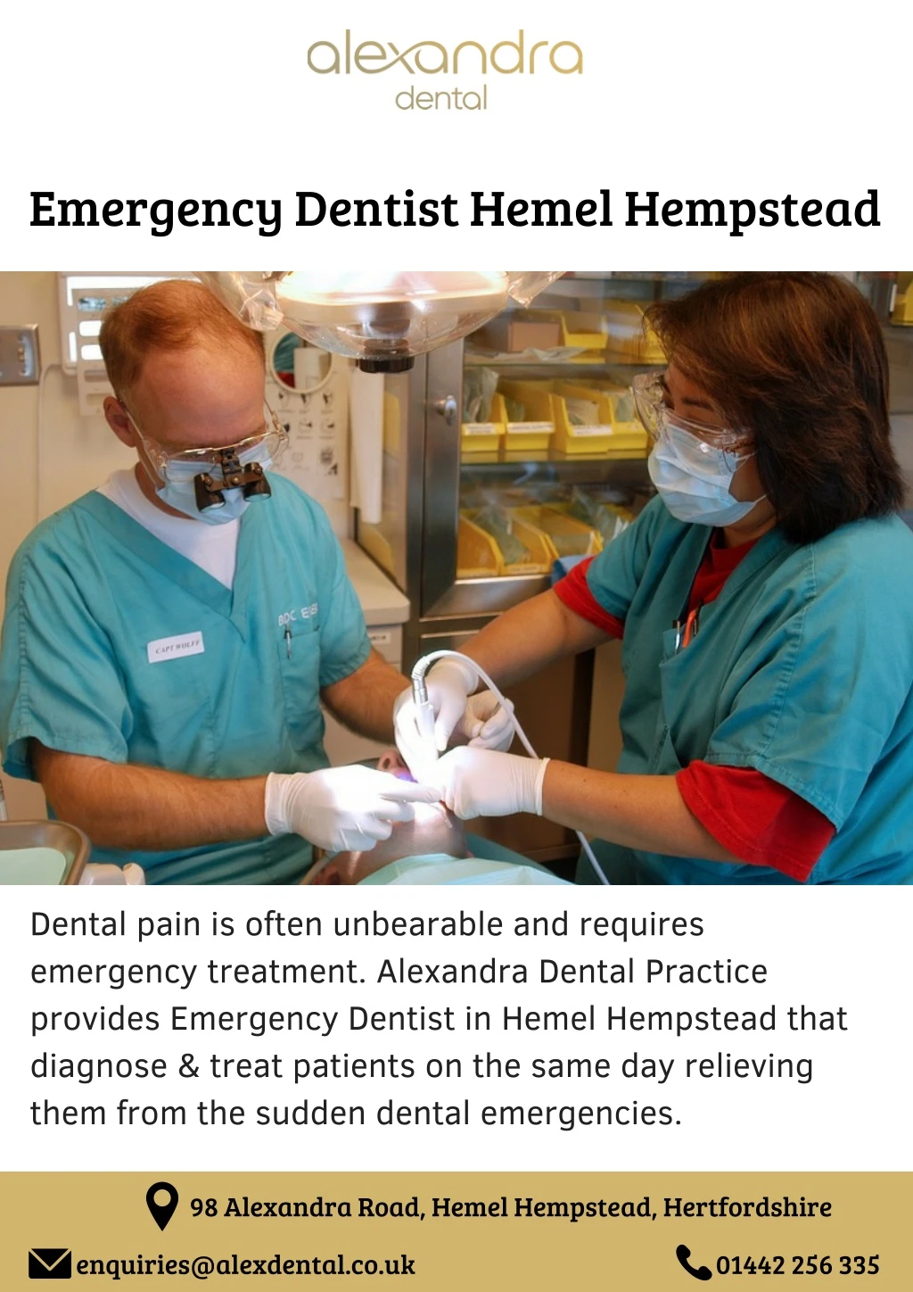 emergency dentist hemel hempstead