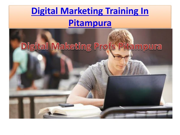 Digital Marketing Training In Pitampura