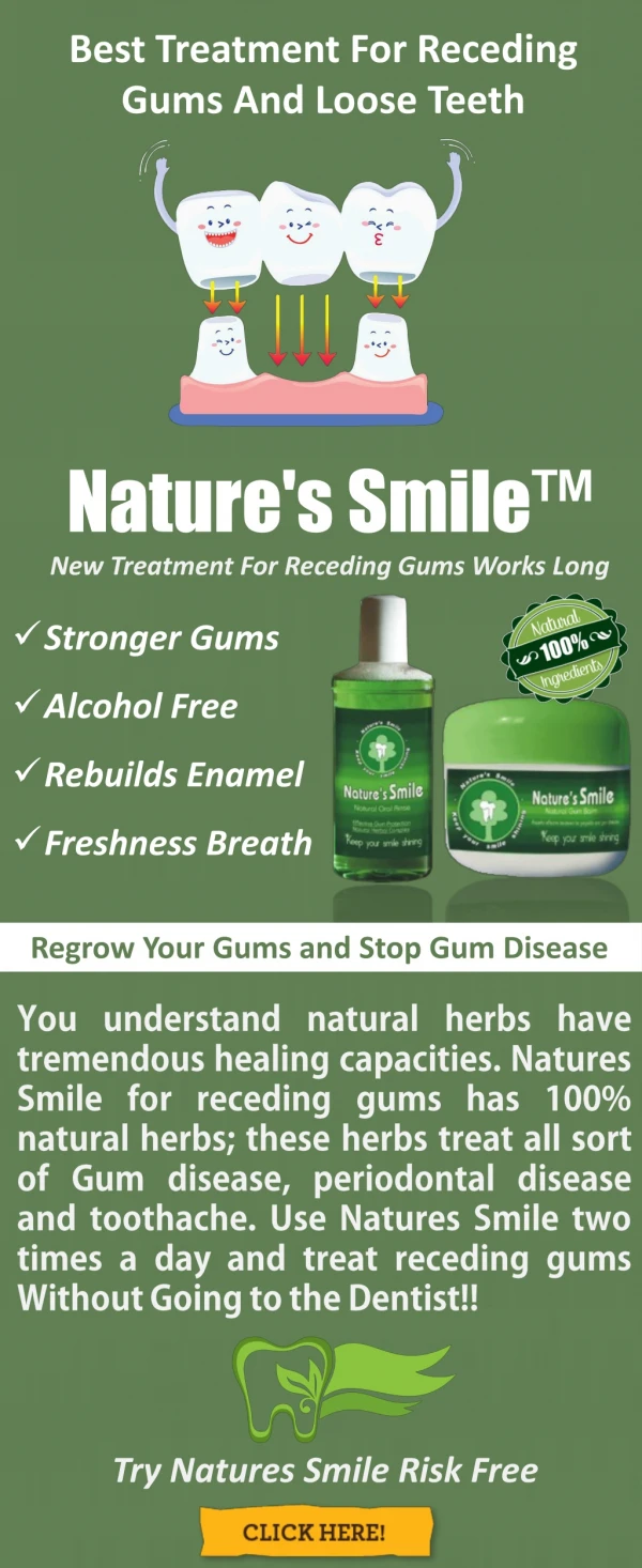 Treatment For Receding Gums Without Surgery