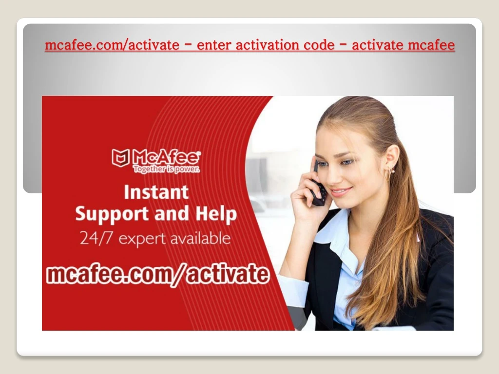 mcafee com activate enter activation code activate mcafee