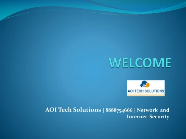 welcome