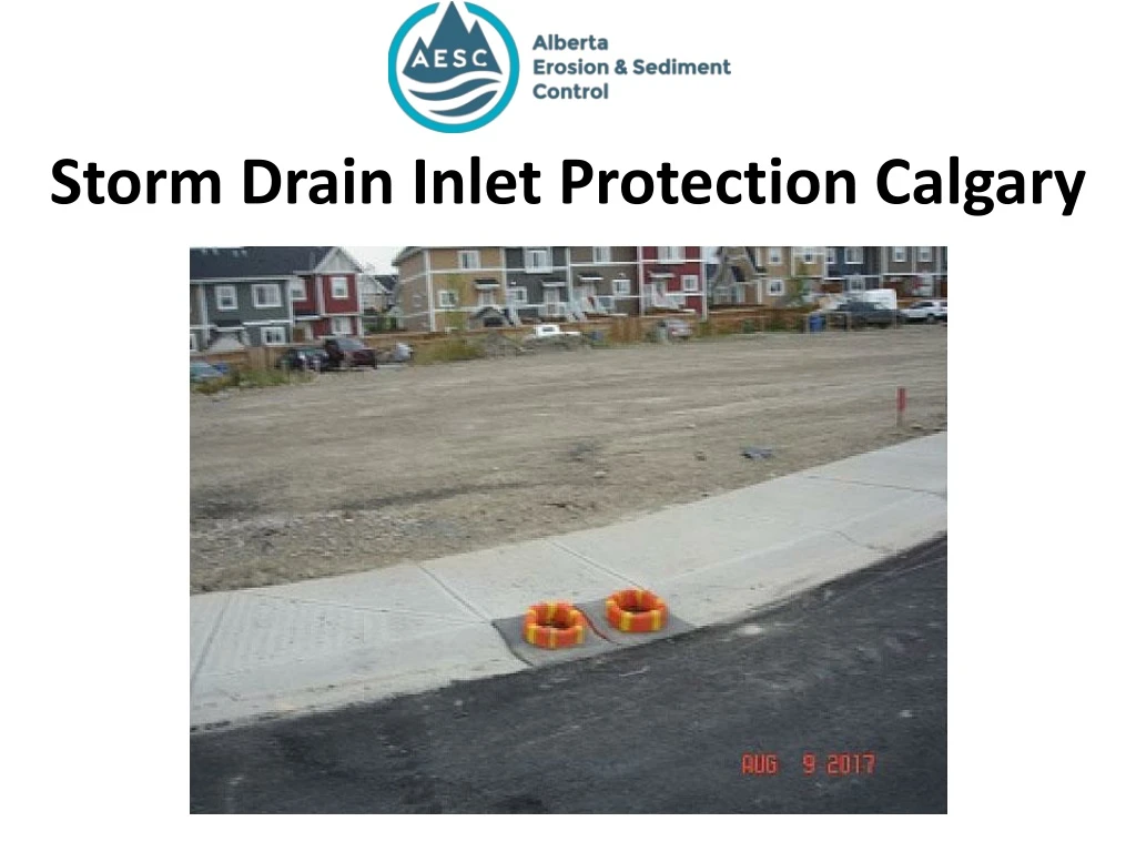 storm drain inlet protection calgary