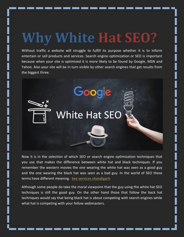 Why White Hat SEO.docx