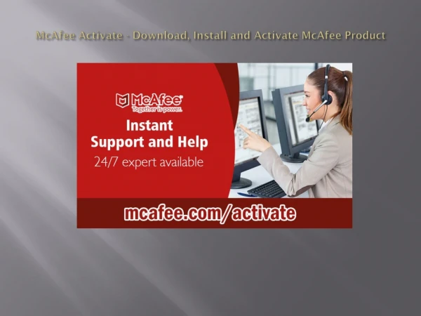 mcafee activate download install and activate mcafee product