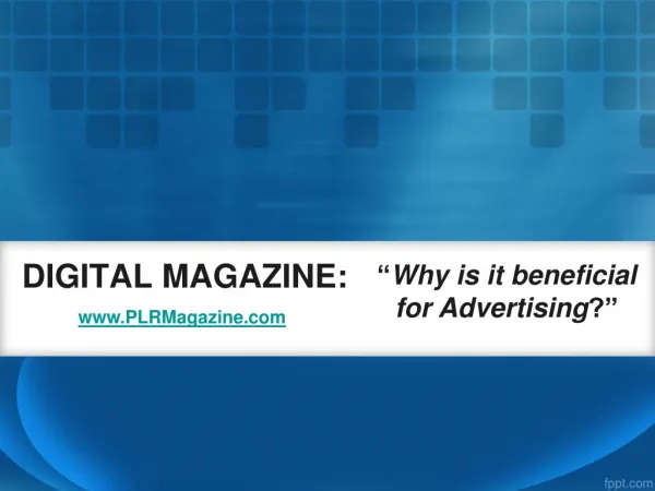 How To Get Free Advertising Through Digital Magazines
