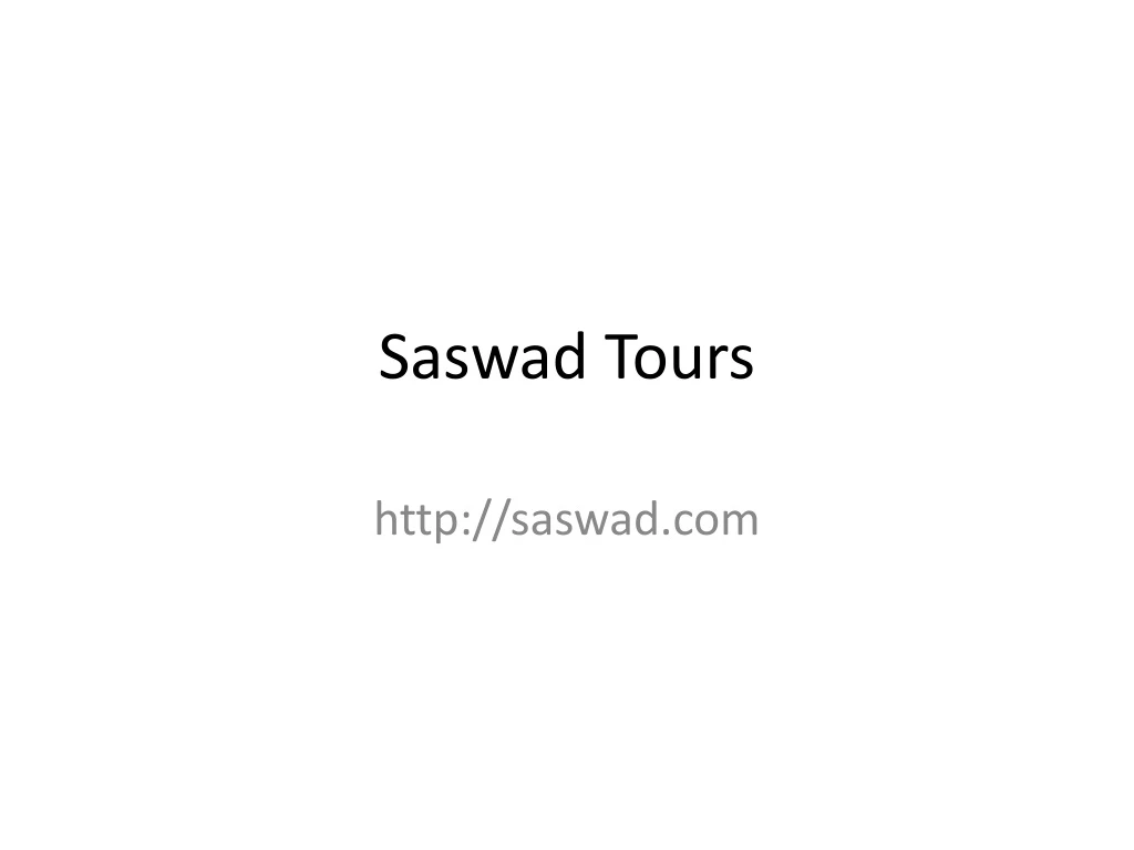 saswad tours