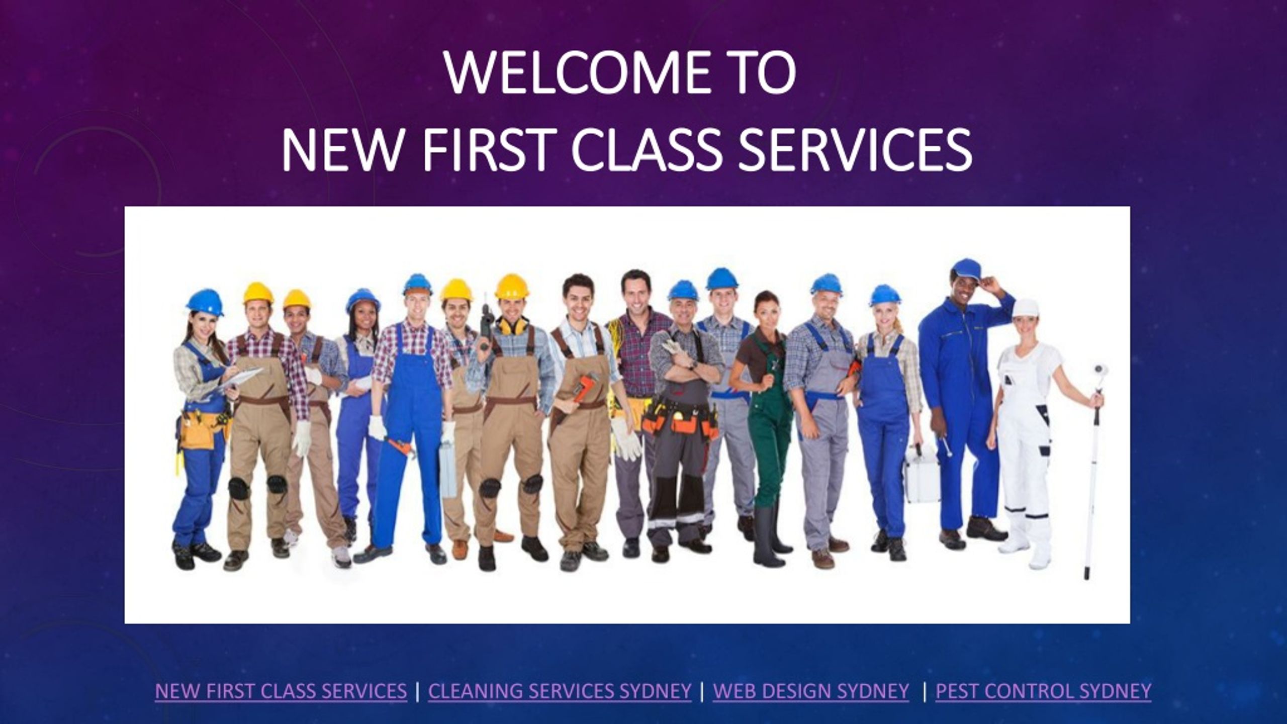 PPT - NEW FIRST CLASS SERVICES PowerPoint Presentation, free download ...