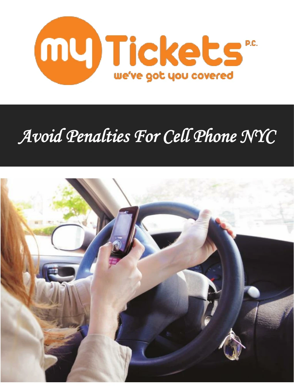 avoid penalties for cell phone nyc