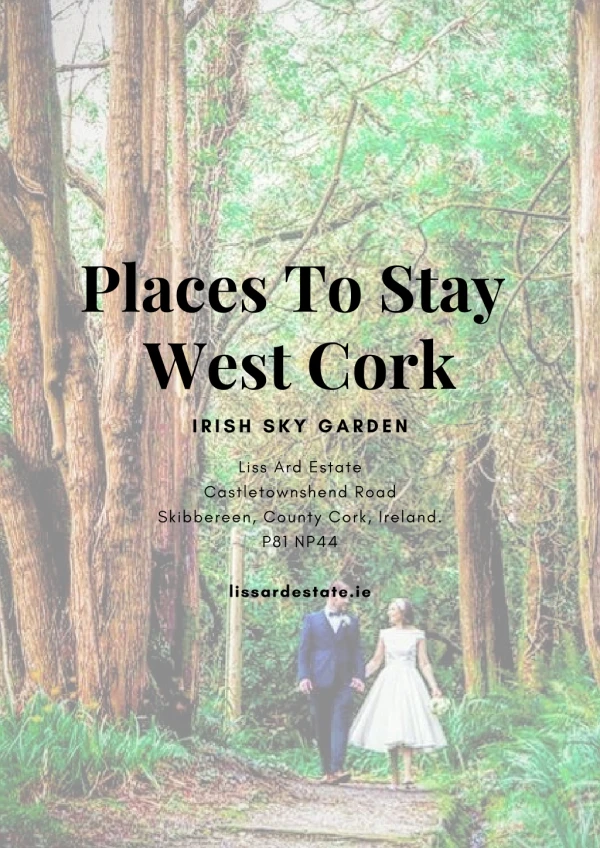 Places To Stay West Cork -Liss Ard Estate