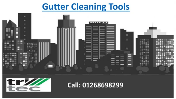 Gutter Cleaning Tools from Ground