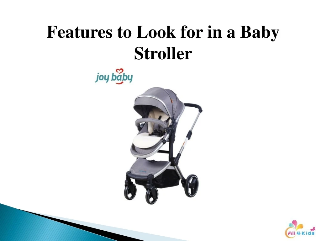 features to look for in a baby stroller