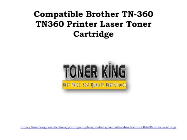 Compatible Brother TN-360 TN360 Printer Laser Toner Cartridge