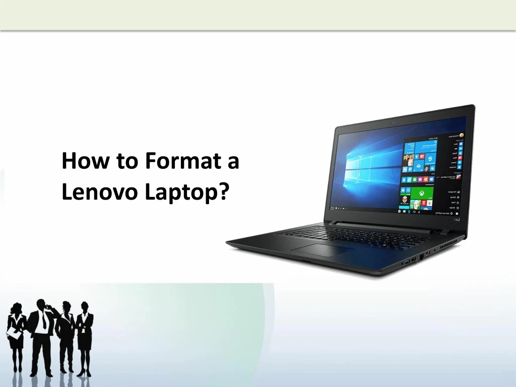 how to format a lenovo laptop