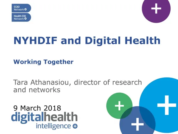 NYHDIF and Digital Health Working Together