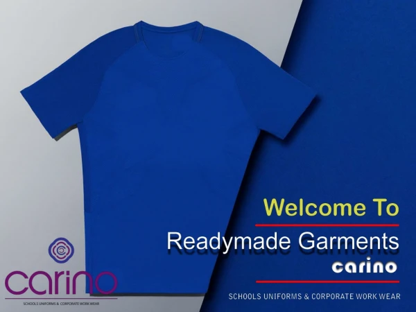 Readymade Garments in india