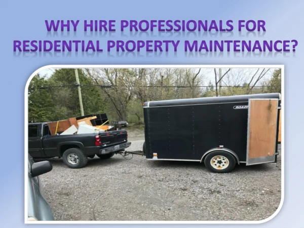 Property Maintenance Company in Ottawa, On Canada