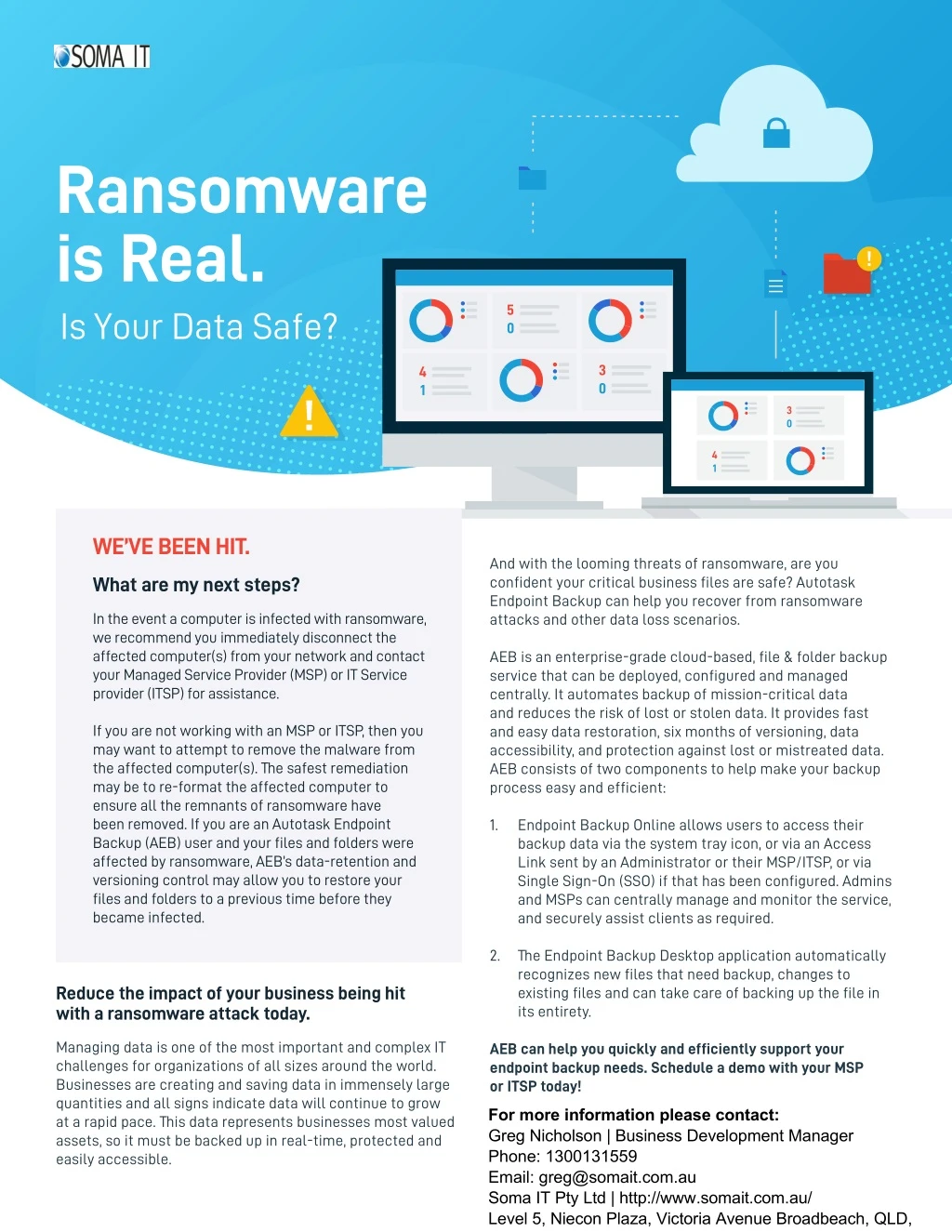 ransomware is real is your data safe