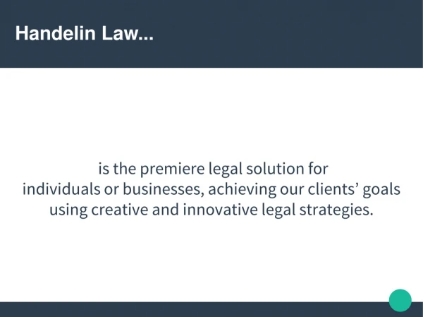 All About Handelin Law